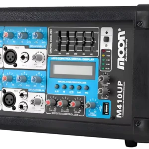 consola potenciada moon m810up – 4 canales, usb y efectos – 100w