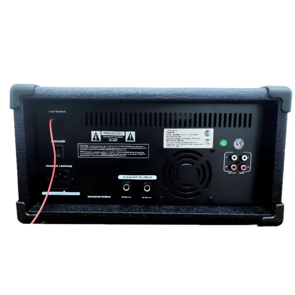 consola potenciada moon m810up – 4 canales, usb y efectos – 100w