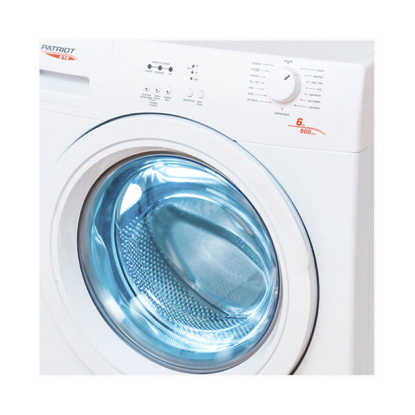 lavarropas automÁtico patriot 615 blanco 6kg 220v 230v