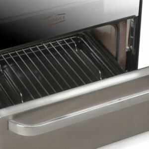 cocina la mÁgica euro acero espejada – gas natural – 56 cm – acero inoxidable