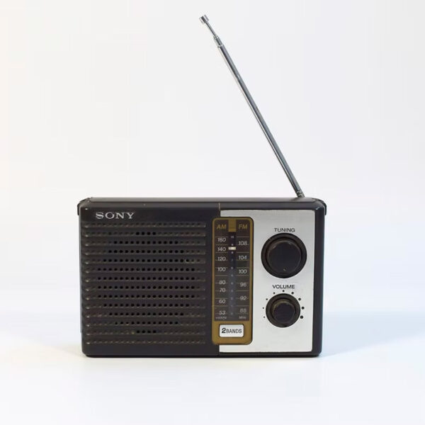 radio fm/am 2 band sony icf f10