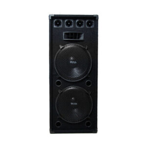bafle doble 15″ con tweeters y rejas metÁlicas