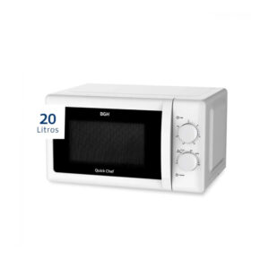microondas bgh b120m20i – 20 l rotativa (mecÁnico)