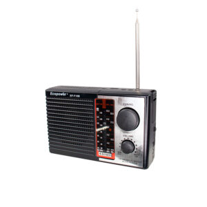 Rádio Portátil Ecopower EP-F10B - USB/SD/AUX - AM/FM/SW - Bluetooth