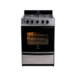 cocina escorial master classic – gas natural – 56 cm – acero inoxidable
