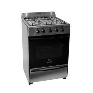 cocina escorial master classic – gas natural – 56 cm – acero inoxidable