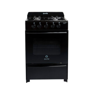 cocina escorial master classic – gas natural – 56 cm – blanco/negro