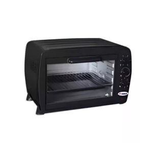 horno elÉctrico everest ev 45 negro con spiedo 45 litros