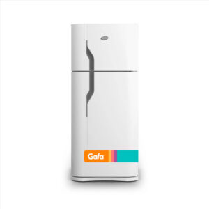 heladera gafa hgf358 blanca con freezer 282 l