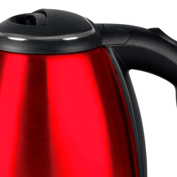 pava elÉctrica kanji para mate y cafÉ – acero roja/negra