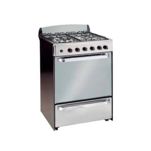 cocina la mÁgica euro acero espejada – gas natural – 56 cm – acero inoxidable
