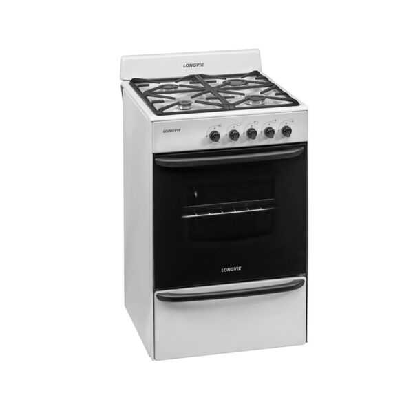 cocina longvie 13231bf – gas natural – 56 cm – color blanco