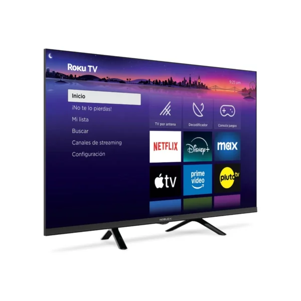 smart 32" led noblex con roku db32x3000