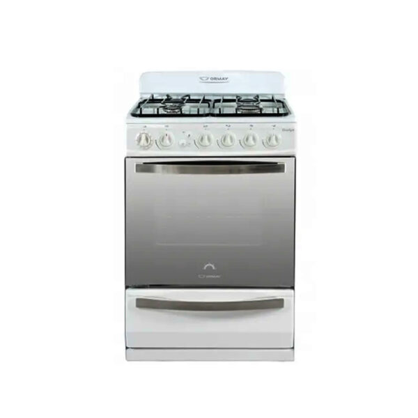 cocina ormay evelyn blanca – gas natural – 56 cm – blanca