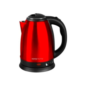 pava elÉctrica kanji para mate y cafÉ – acero roja/negra