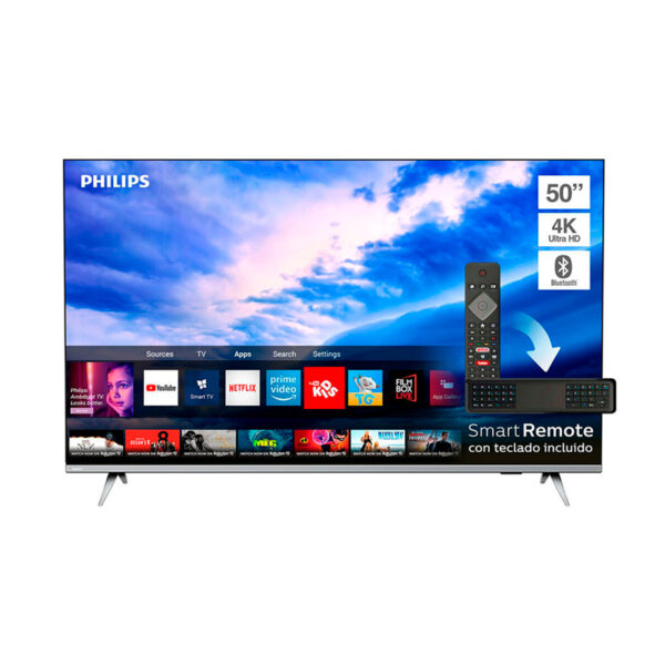 smart tv led 50" philips 50pud6654