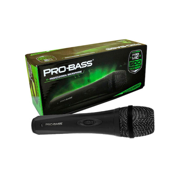 pro bass pro mic 500 microfono cardiode c/ cable