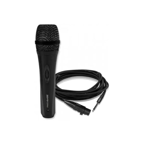 pro bass pro mic 500 microfono cardiode c/ cable