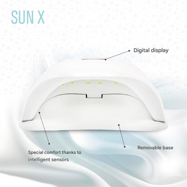 sun x professional gel polish led nail dryer lamp
