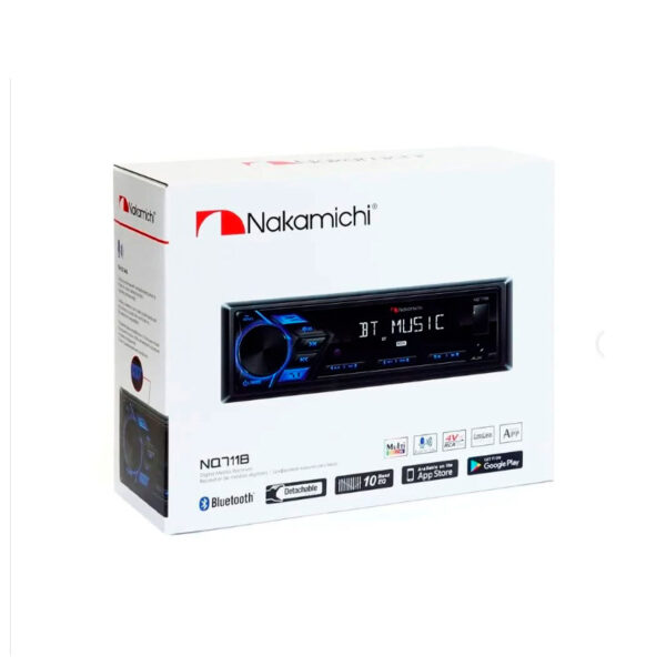 autoestÉreo nakamichi nq711b usb + bluetooth app