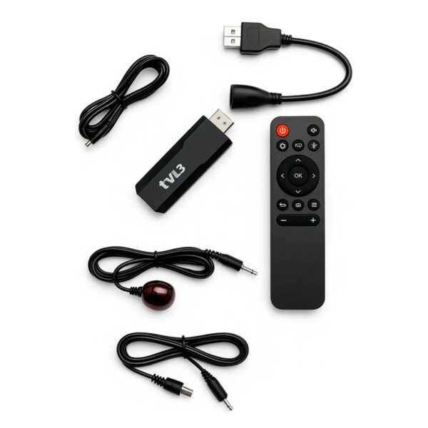 tv stick wi fi smart tv android hdmi tvbox convertidor 3ra generaciÓn negro