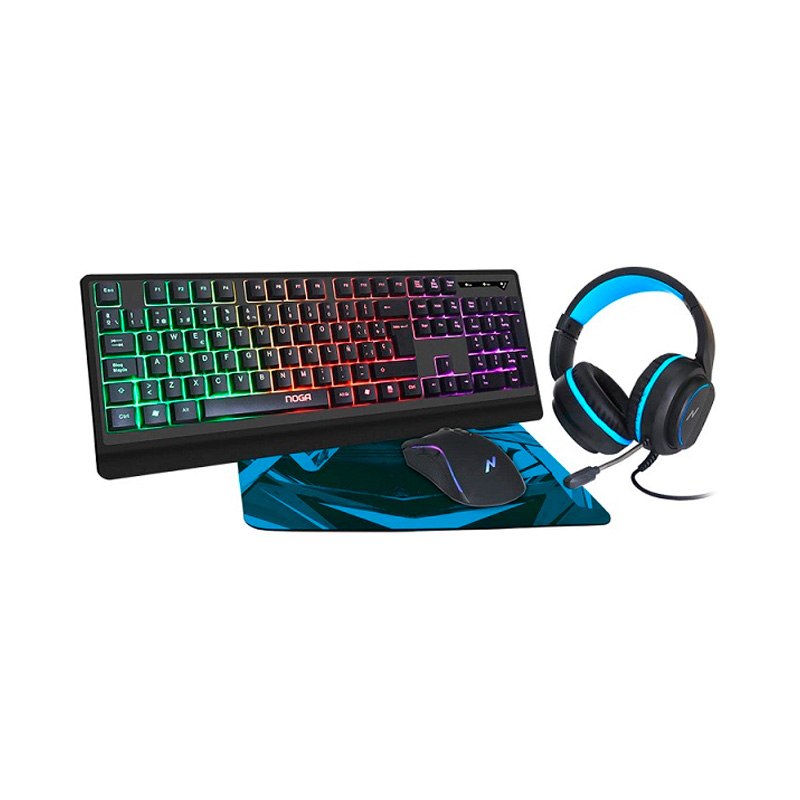 combo gamer 4 en 1 noga nkb 405 combo gamer 4 en 1 noga nkb 405