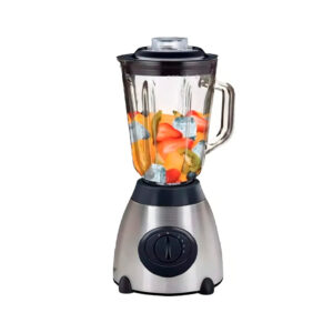 licuadora profile 600w – acero inoxidable con vaso de vidrio