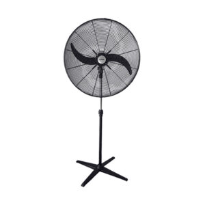 ventilador industrial de pie 30" base cruz metal everest ax30