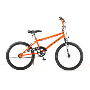 bicicleta futura bmx rodado 20 naranja