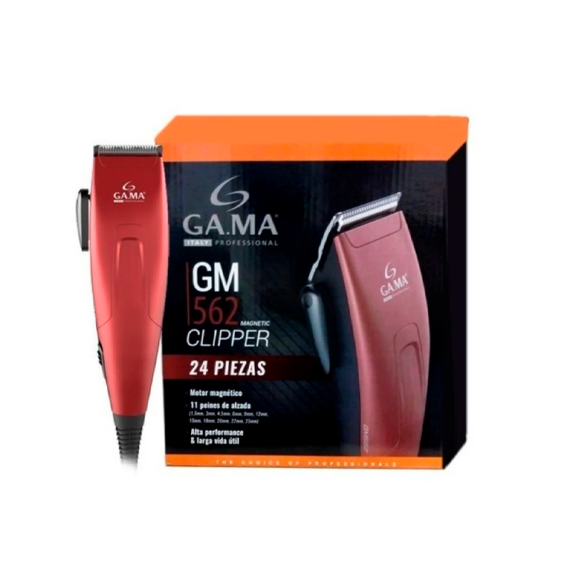 cortadora de cabello gama gm 562 clipper 24 piezas cortadora de cabello gama gm 562 clipper 24 piezas
