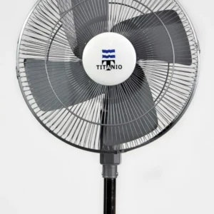 ventilador de pie 16″ titanio chapa