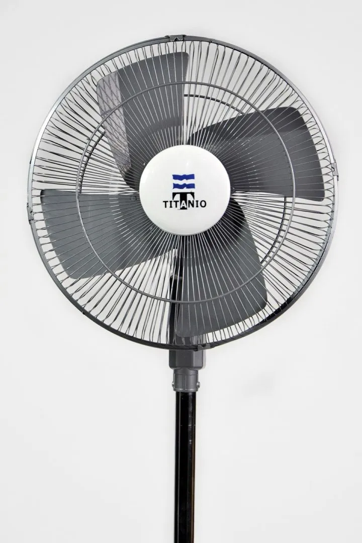 ventilador de pie 16″ titanio chapa ventilador de pie 16″ titanio chapa