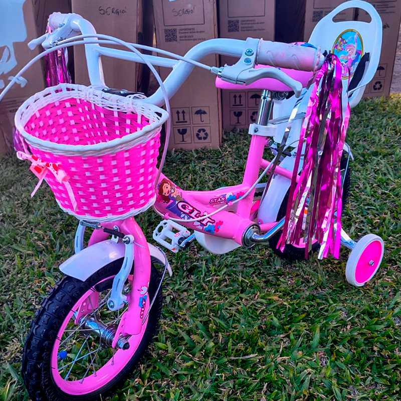 bicicleta para niÑa rodado 12 rosa zest bicicleta para niÑa rodado 12 rosa zest
