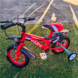 Recién Llegado bicicleta para niÑo rodado 12 roja zest