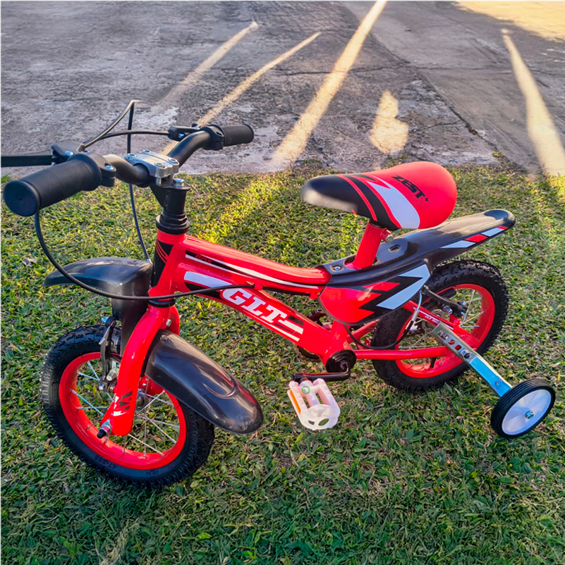 bicicleta para niÑo rodado 12 roja zest bicicleta para niÑo rodado 12 roja zest