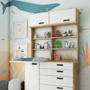 Ómoda y cambiador con alzada n25 nordic la esperanza