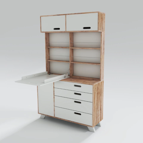 Ómoda y cambiador con alzada n25 nordic la esperanza Ómoda y cambiador con alzada n25 nordic la esperanza