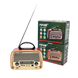 radio / parlante vintage retro ns 8128bt