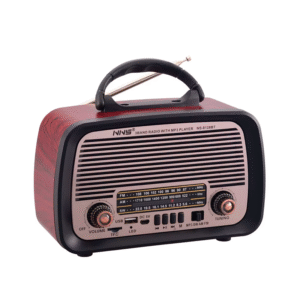 radio / parlante vintage retro ns 8128bt