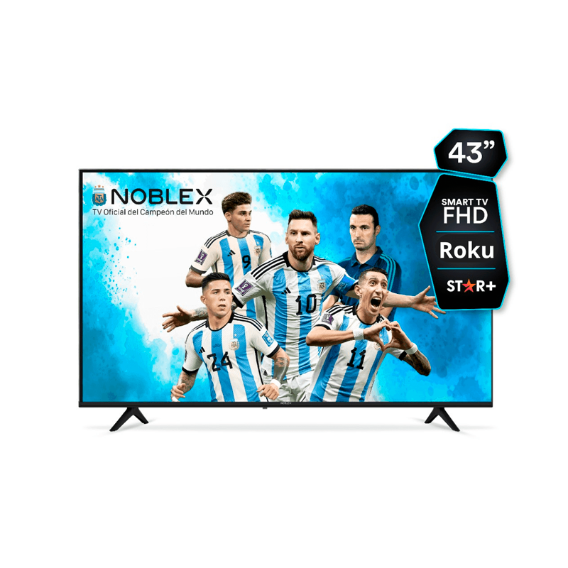 smart tv noblex 43" con roku smart tv noblex 43" con roku
