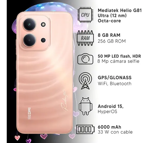 xiaomi redmi 15c 8gb ram 256gb almacenamiento xiaomi redmi 15c 8gb ram 256gb almacenamiento