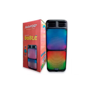 Home mixor parlante doble 8 pulgadas 2000w