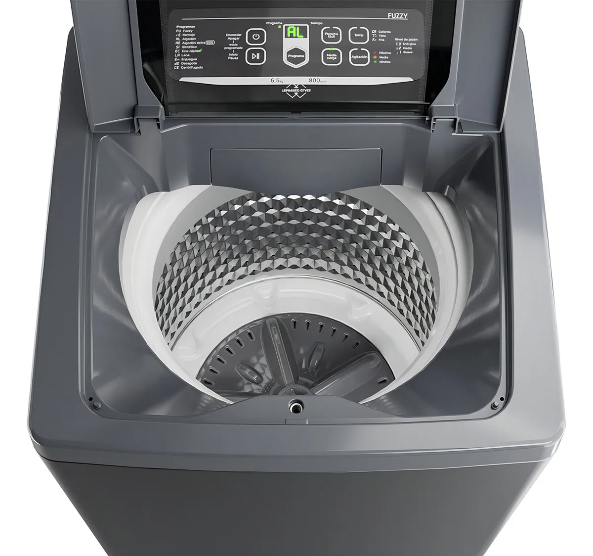 lavarropas drean concept fuzzy logic 658 gris 5.5 kg carga superior lavarropas drean concept fuzzy logic 658 gris 5.5 kg carga superior