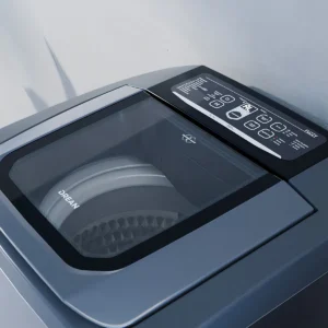 lavarropas drean concept fuzzy logic 658 gris 5.5 kg carga superior
